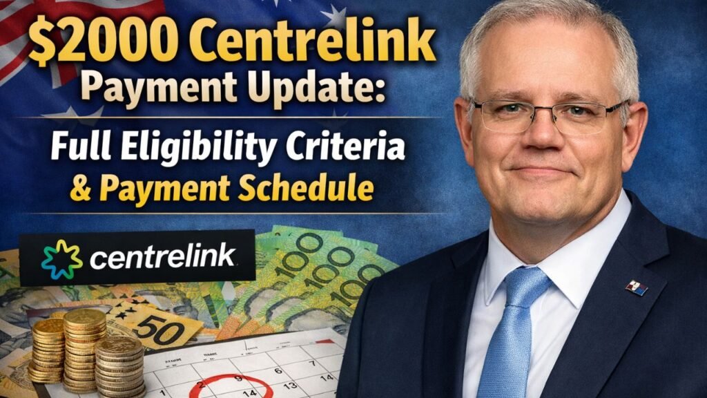$2000 Centrelink Payment Update: Full Eligibility Criteria & Payment Schedule