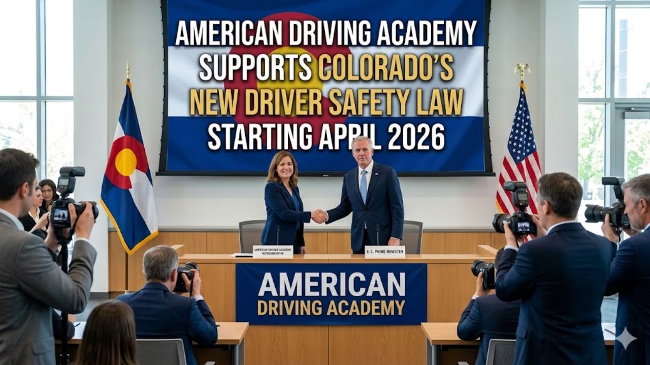 American Driving Academy Supports Colorado’s New Driver Safety Law Starting April 2026