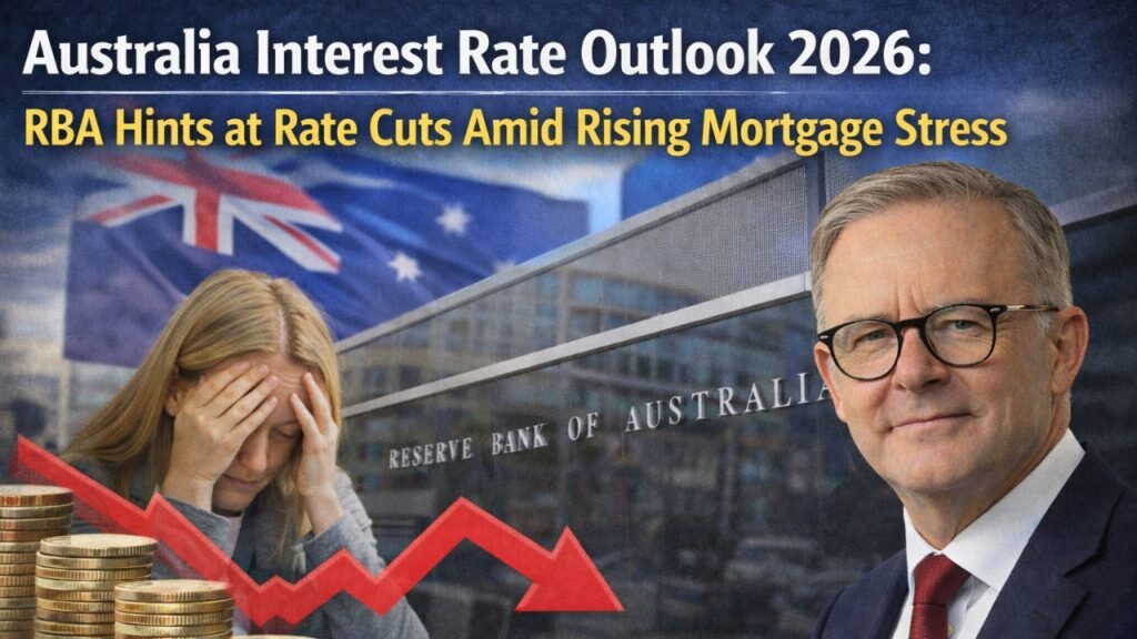 Australia Interest Rate Outlook 2026: RBA Hints at Rate Cuts Amid Rising Mortgage Stress