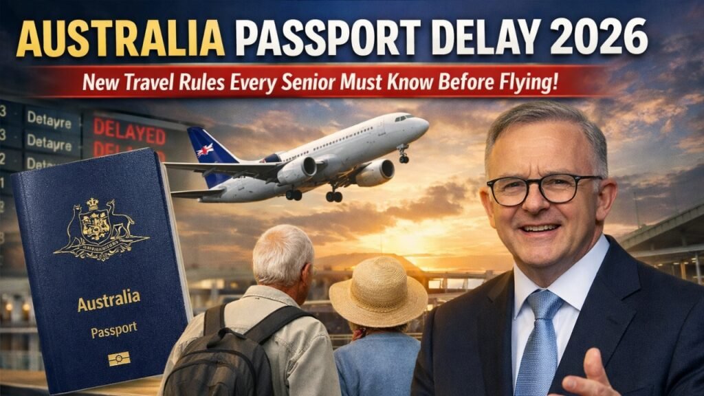 Australia Passport Delay 2026: New Travel Rules Every Senior Must Know Before Flying