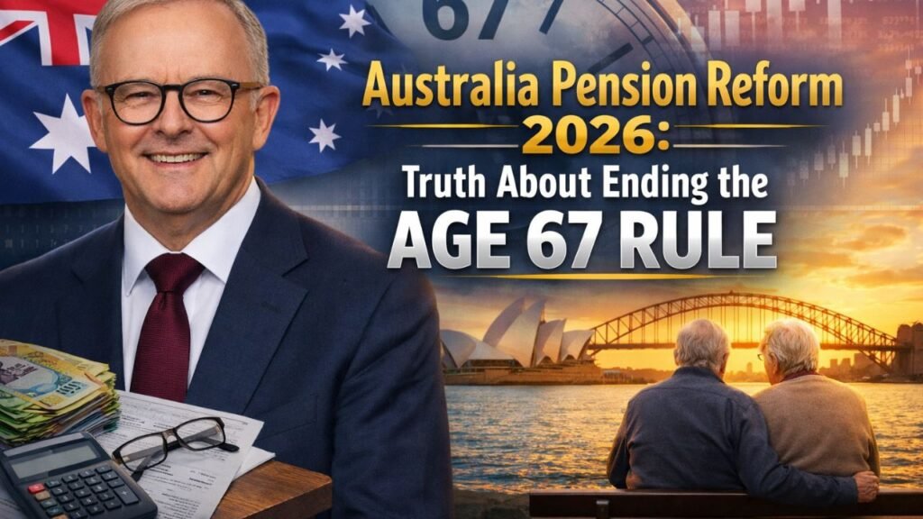 Australia Pension Reform 2026: Truth About Ending the Age 67 Rule