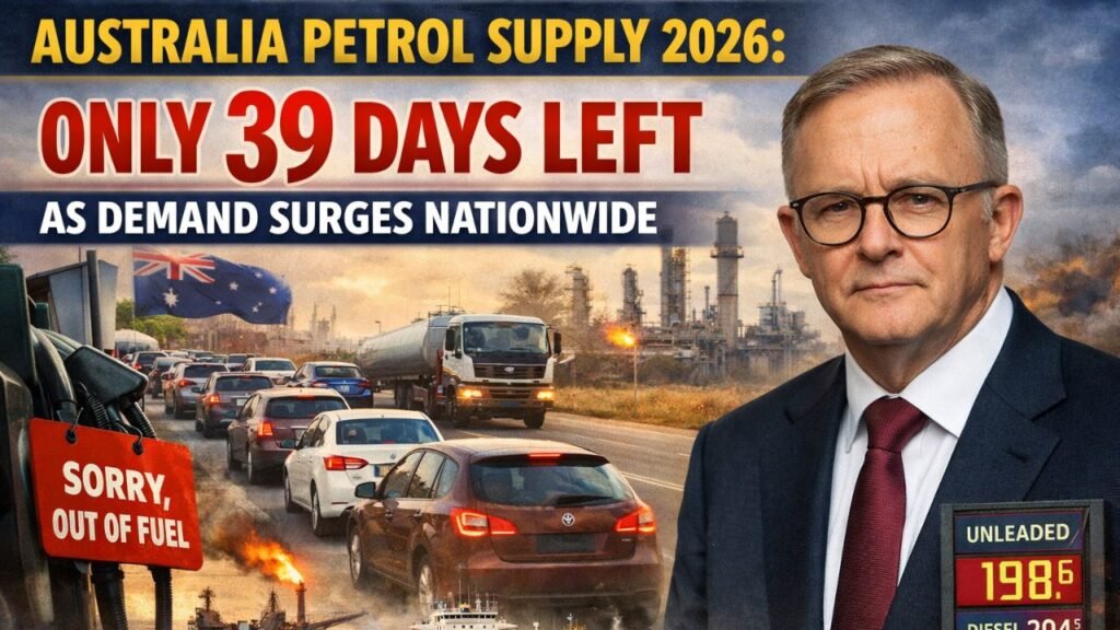 Australia Petrol Supply 2026: Only 39 Days Left as Demand Surges Nationwide