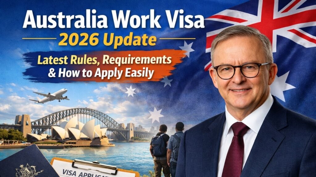 Australia Work Visa 2026 Update: Latest Rules, Requirements & How to Apply Easily