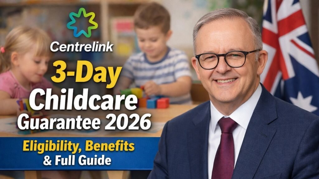 Centrelink 3-Day Childcare Guarantee 2026: Eligibility, Benefits & Full Guide