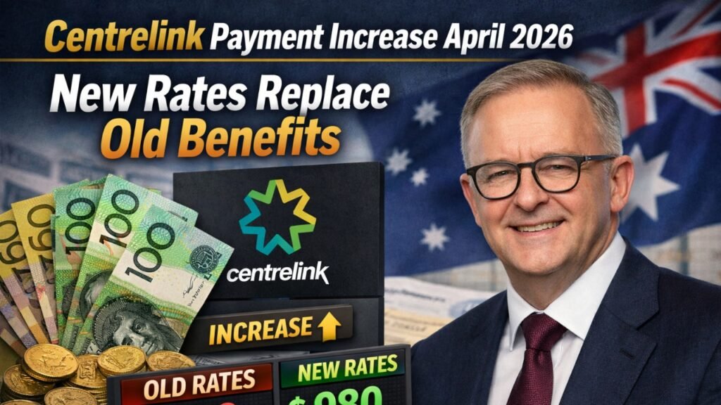 Centrelink Payment Increase April 2026: New Rates Replace Old Benefits