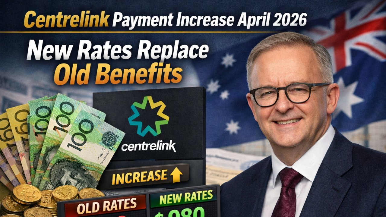 Centrelink Payment Increase April 2026: New Rates Replace Old Benefits
