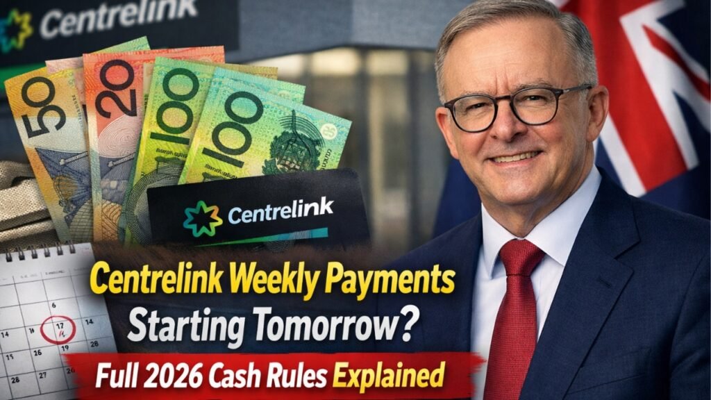Centrelink Weekly Payments Starting Tomorrow? Full 2026 Cash Rules Explained