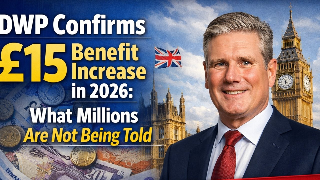DWP Confirms £15 Benefit Increase in 2026: What Millions Are Not Being Told