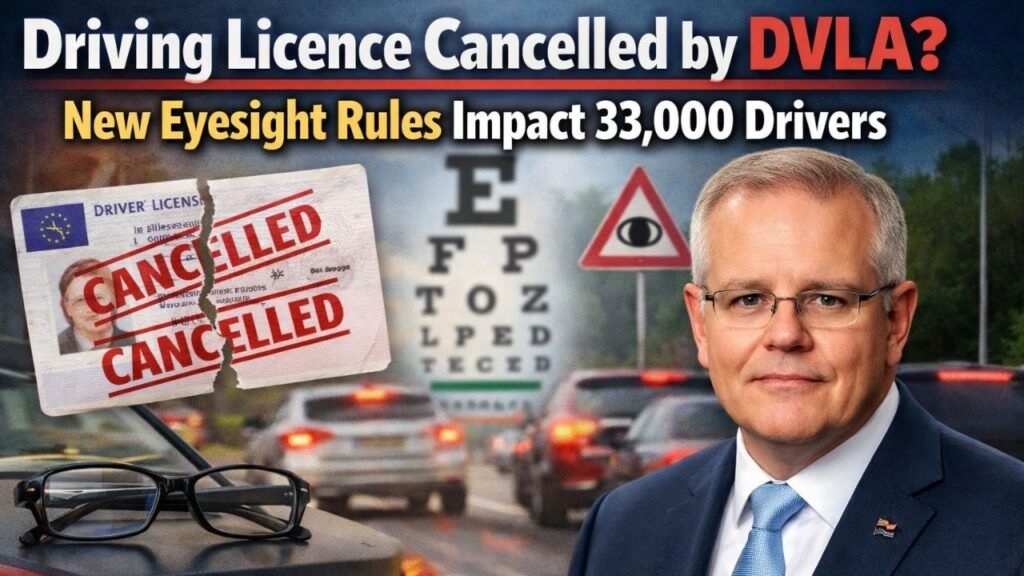 Driving Licence Cancelled by DVLA? New Eyesight Rules Impact 33,000 Drivers
