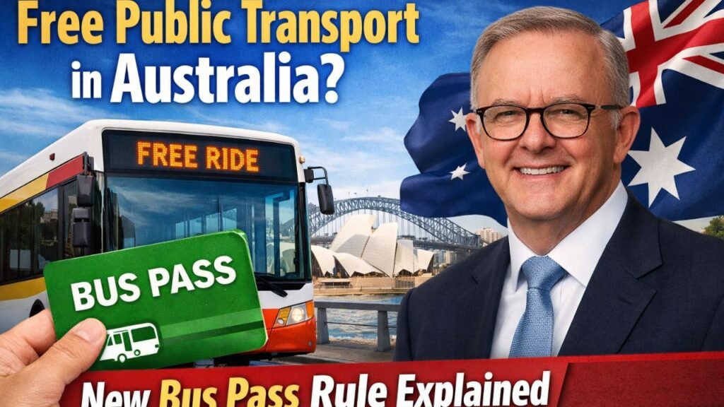 Free Public Transport in Australia? New Bus Pass Rule Explained (Starts Soon)