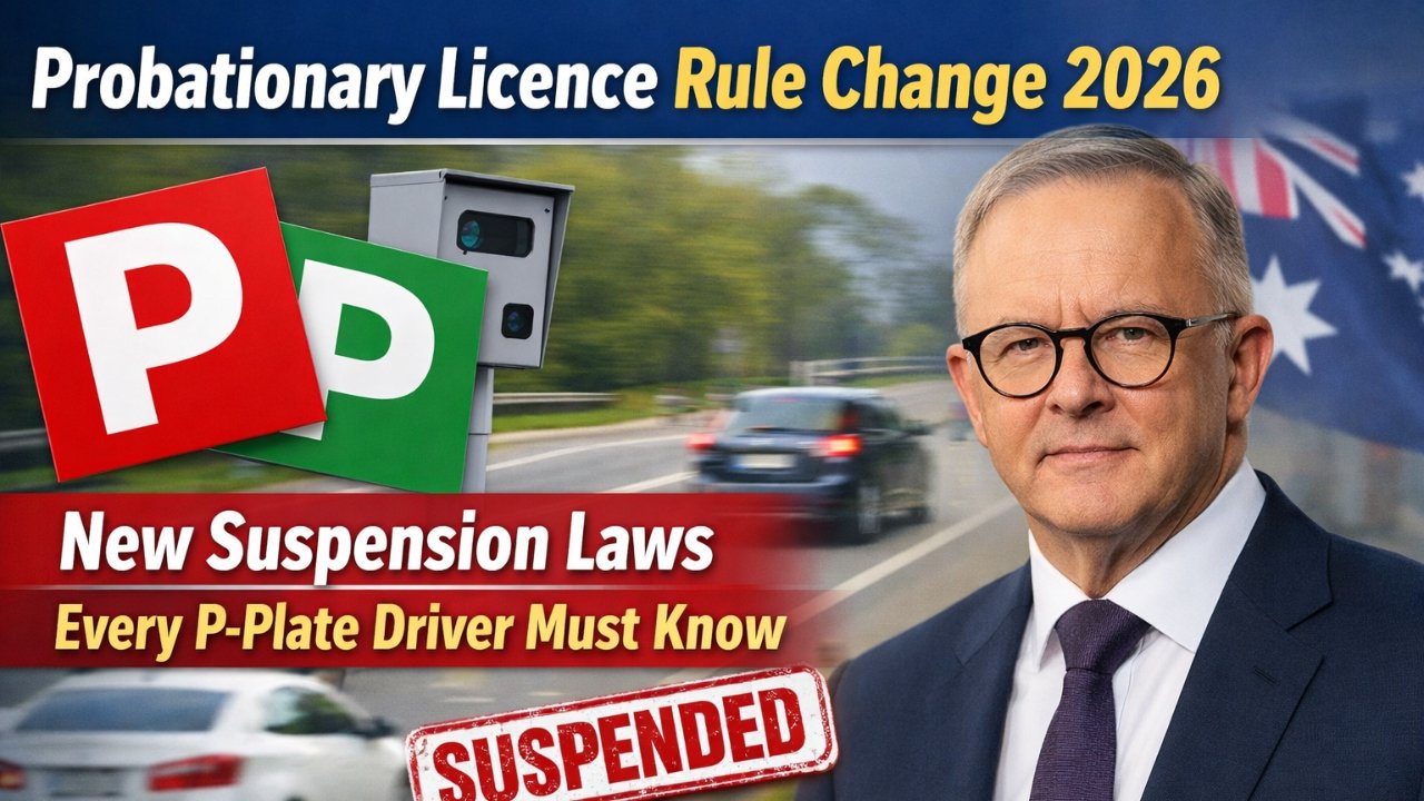Probationary Licence Rule Change 2026: New Suspension Laws Every P-Plate Driver Must Know