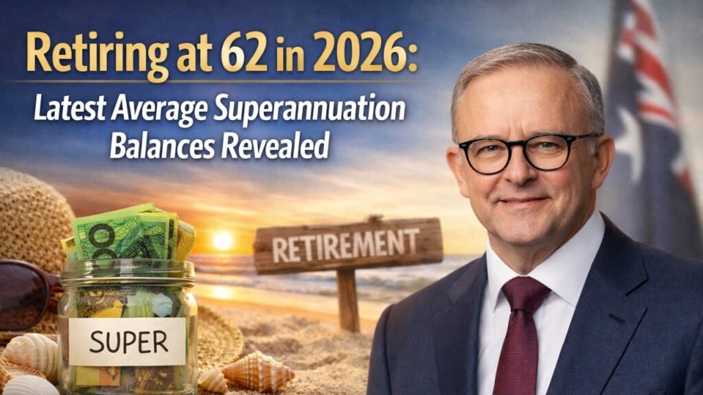 Retiring at 62 in 2026: Latest Average Superannuation Balances Revealed