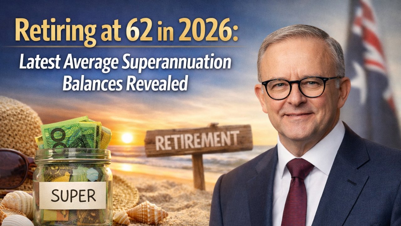 Retiring at 62 in 2026: Latest Average Superannuation Balances Revealed