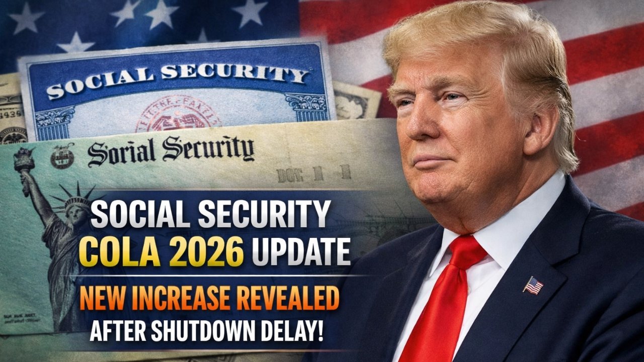 Social Security COLA 2026 Update: New Increase Revealed After Shutdown Delay