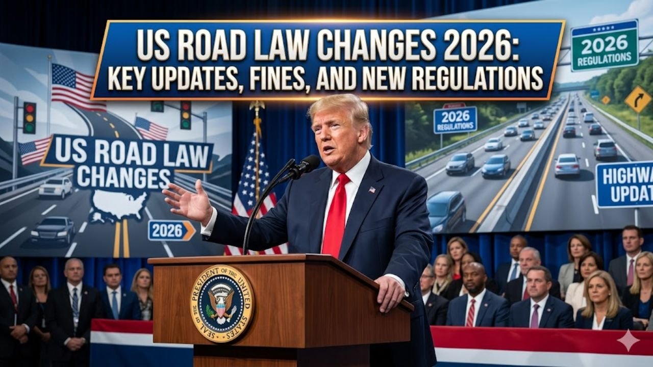 US Road Law Changes 2026: Key Updates, Fines, and New Regulations